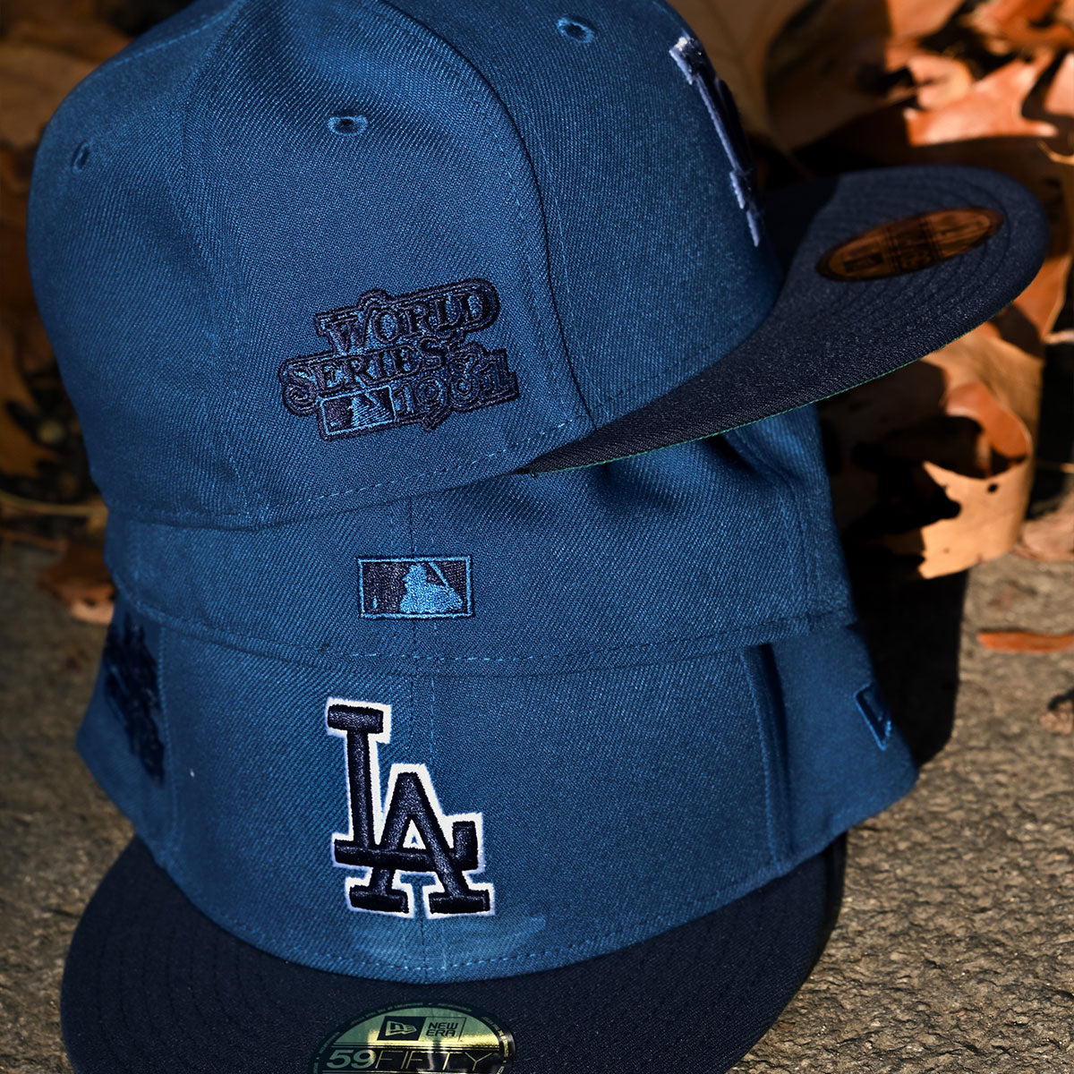 NEW ERA Los Angels Dodgers - 59Fifty 1981 WS Seashore Blue/Night Shift Navy