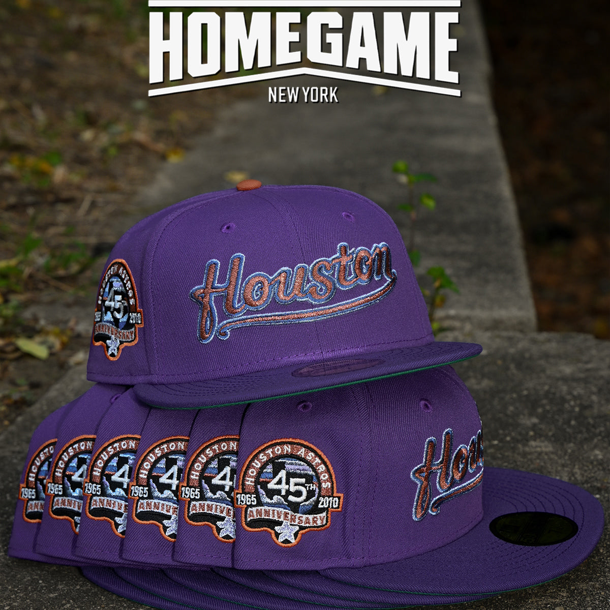NEW ERA Houston Astros - 59Fifty 45th Anniversary Varsity Purple