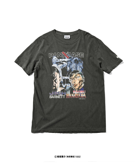 HOMEGAME×刃牙×PANCRASE - JOSH BARNETT VS 花山 S/S TEE 【HG240103】