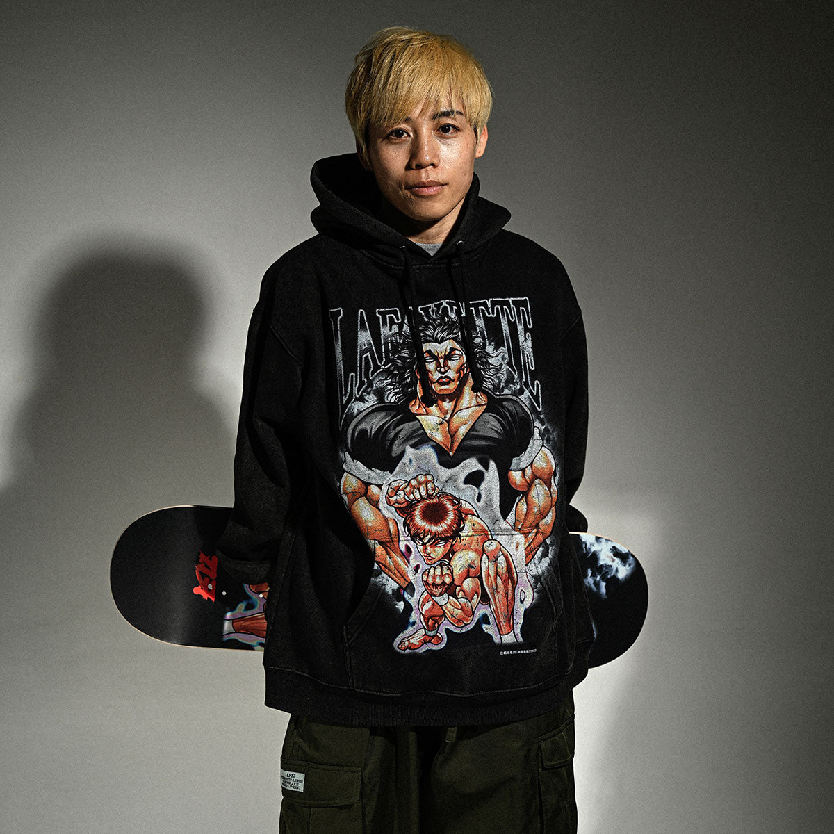 LFYT × GRAPPLER BAKI エルエフワイティー × グラップラー刃牙 BAKI YUJIRO SKATE DECK スケートデッキ【LE242301】