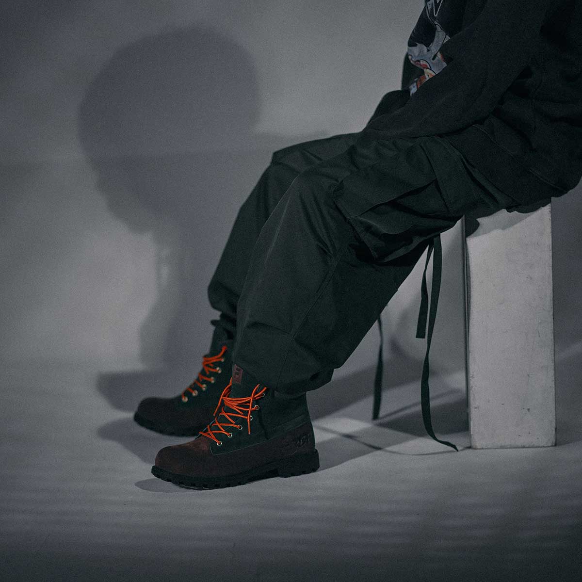 FILA × GRAPPLER BAKI WATERSEDGE WP FS Boots BROWN×GREEN Brown×Green
