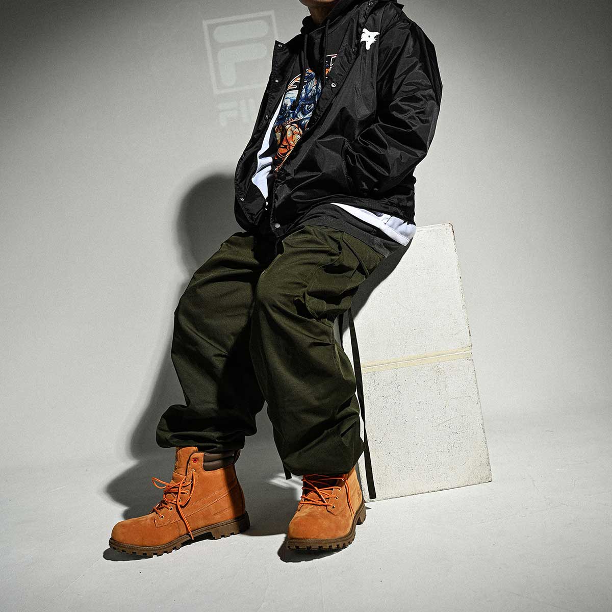 FILA × GRAPPLER BAKI FILA × GRAPPLER Baki WATERSEDGE WP FS 靴子 WHEAT 小麥