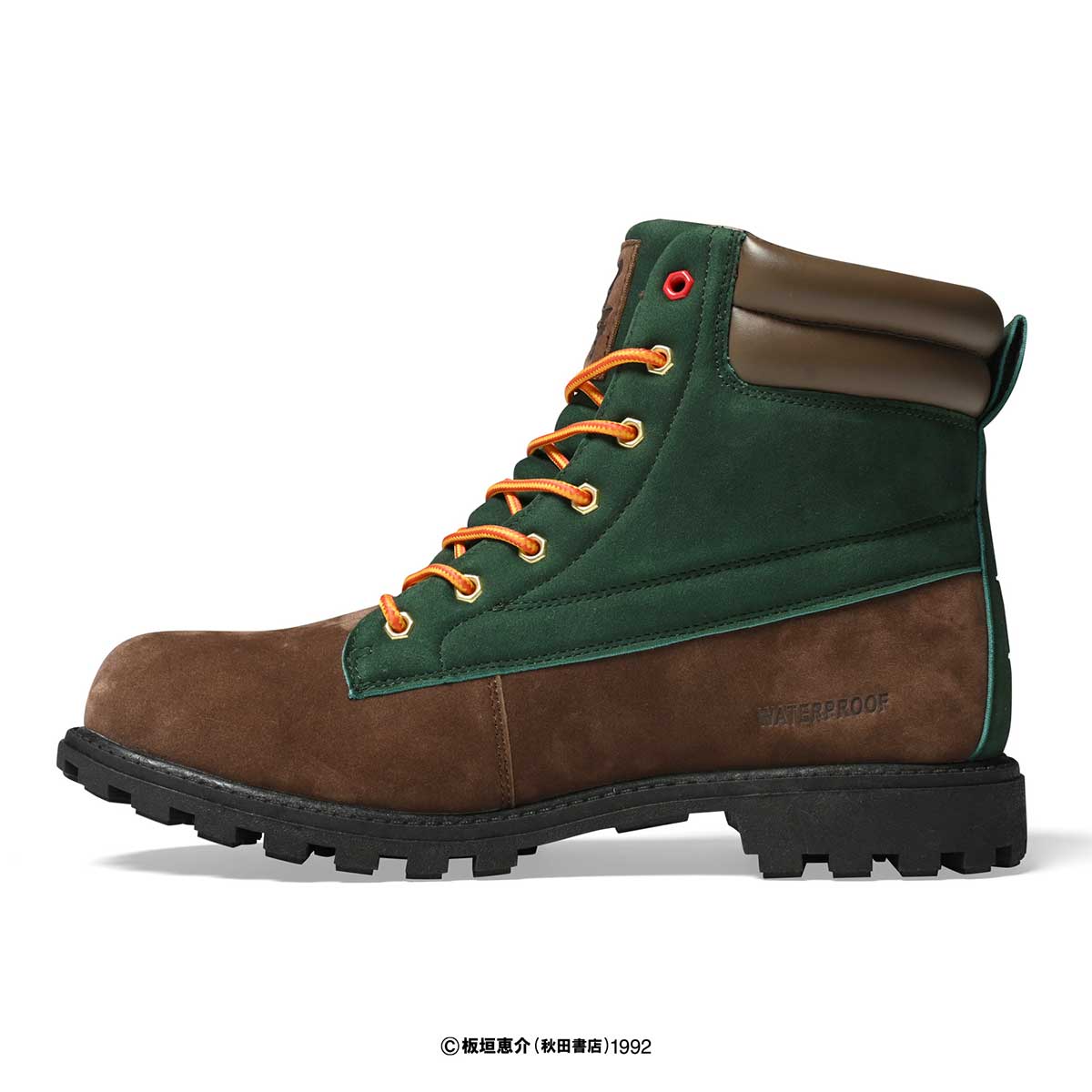 FILA × GRAPPLER BAKI WATERSEDGE WP FS Boots BROWN×GREEN Brown×Green