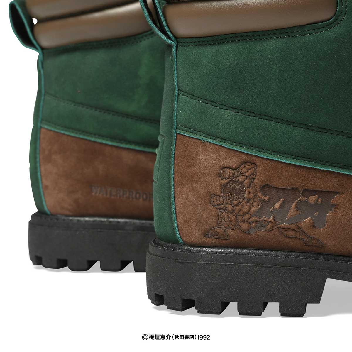 FILA × GRAPPLER BAKI WATERSEDGE WP FS Boots BROWN×GREEN Brown×Green