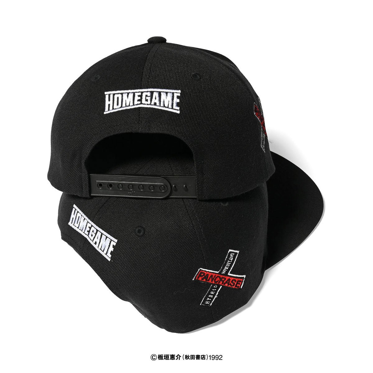 HOMEGAME × GRAPPLER BAKI × PANCRASE × THREE TIDES TATTOO 範馬刃牙 CAP スナップバックキャップ ホームゲーム × グラップラー刃牙 × パンクラス × スリータイズタトゥー【HG241405】