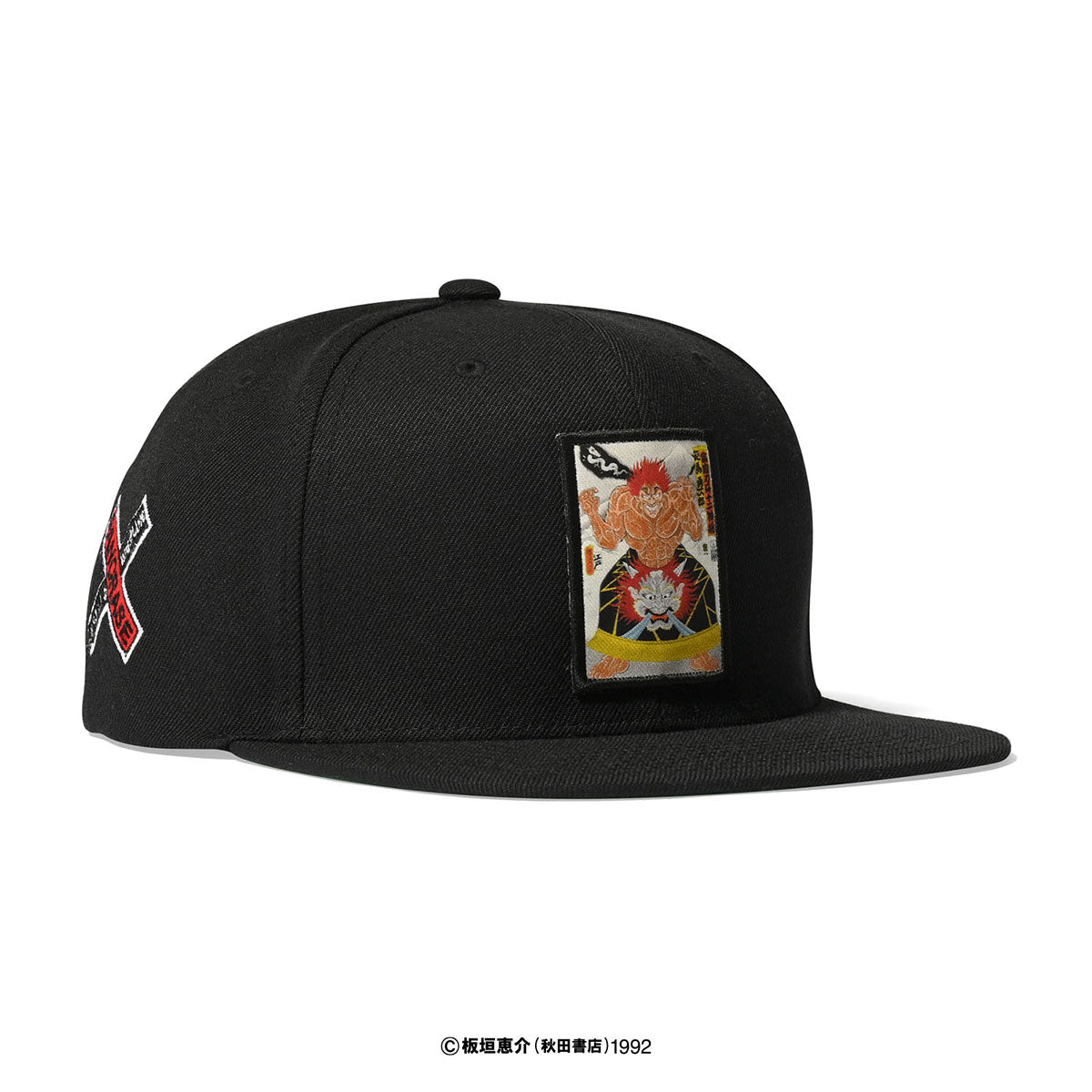 HOMEGAME × GRAPPLER BAKI × PANCRASE × THREE TIDES TATTOO 範馬勇次郎 CAP スナップバックキャップ ホームゲーム × グラップラー刃牙 × パンクラス × スリータイズタトゥー【HG241405】