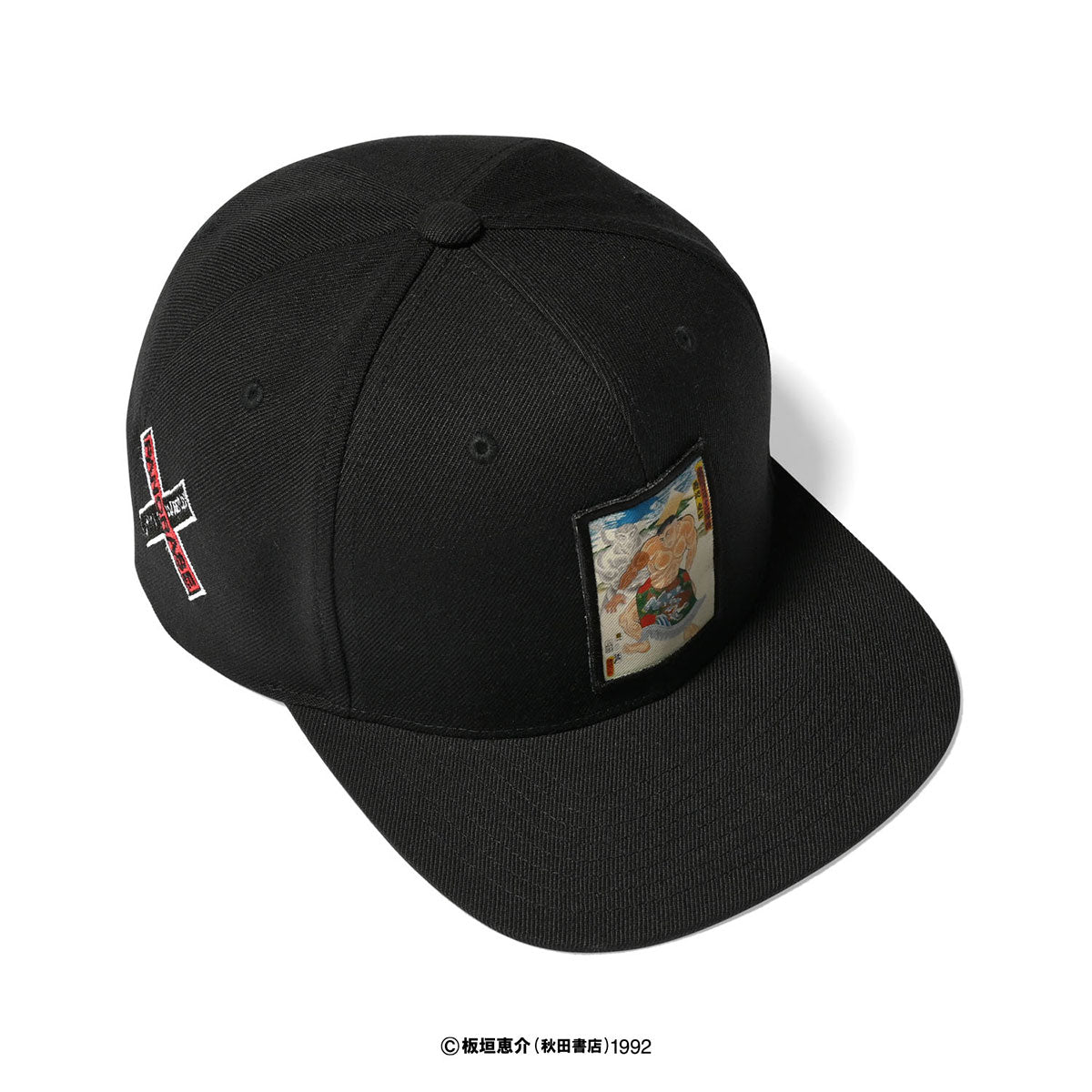 HOMEGAME × GRAPPLER BAKI × PANCRASE × THREE TIDES TATTOO 愚地克巳&烈海王 CAP スナップバックキャップ ホームゲーム × グラップラー刃牙 × パンクラス × スリータイズタトゥー【HG241405】