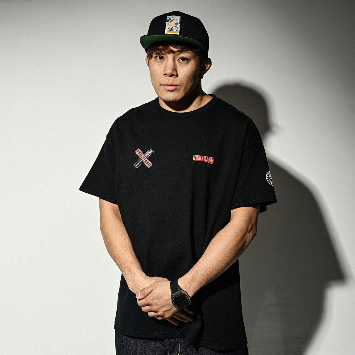 HOMEGAME × GRAPPLER BAKI × PANCRASE × THREE TIDES TATTOO 範馬刃牙 CAP スナップバックキャップ ホームゲーム × グラップラー刃牙 × パンクラス × スリータイズタトゥー【HG241405】