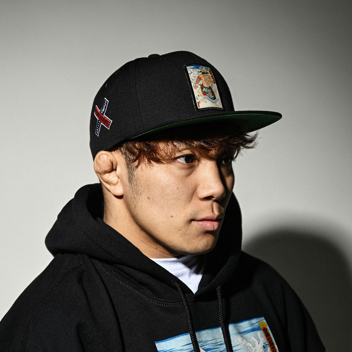 HOMEGAME × GRAPPLER BAKI × PANCRASE × THREE TIDES TATTOO 愚地克巳&烈海王 CAP スナップバックキャップ ホームゲーム × グラップラー刃牙 × パンクラス × スリータイズタトゥー【HG241405】