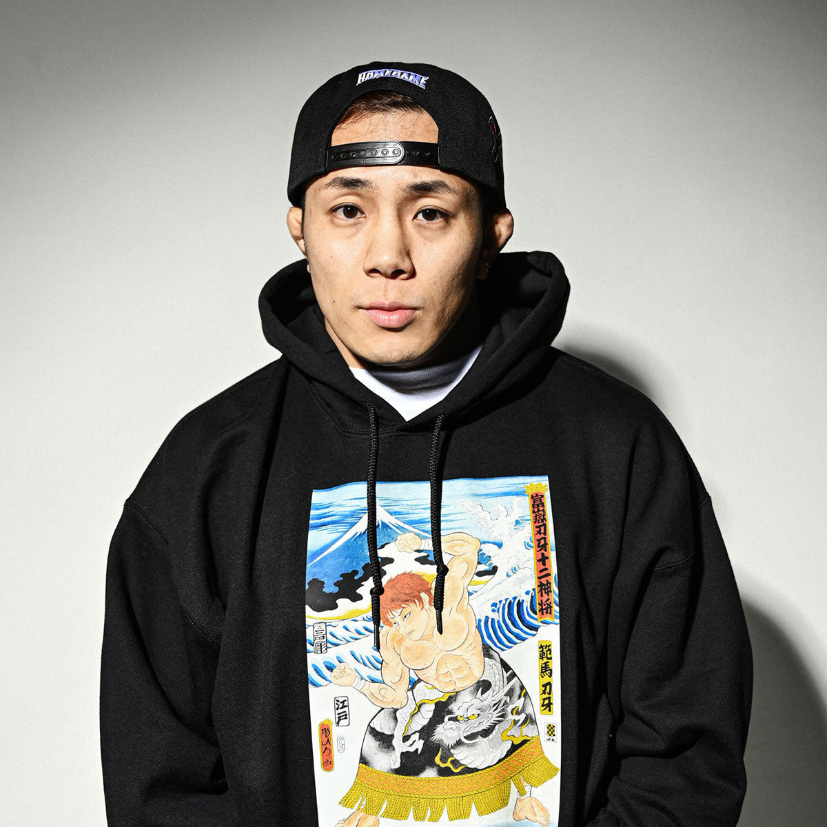 HOMEGAME × GRAPPLER BAKI × PANCRASE × THREE TIDES TATTOO ビスケット・オリバ CAP スナップバックキャップ ホームゲーム × グラップラー刃牙 × パンクラス × スリータイズタトゥー【HG241405】