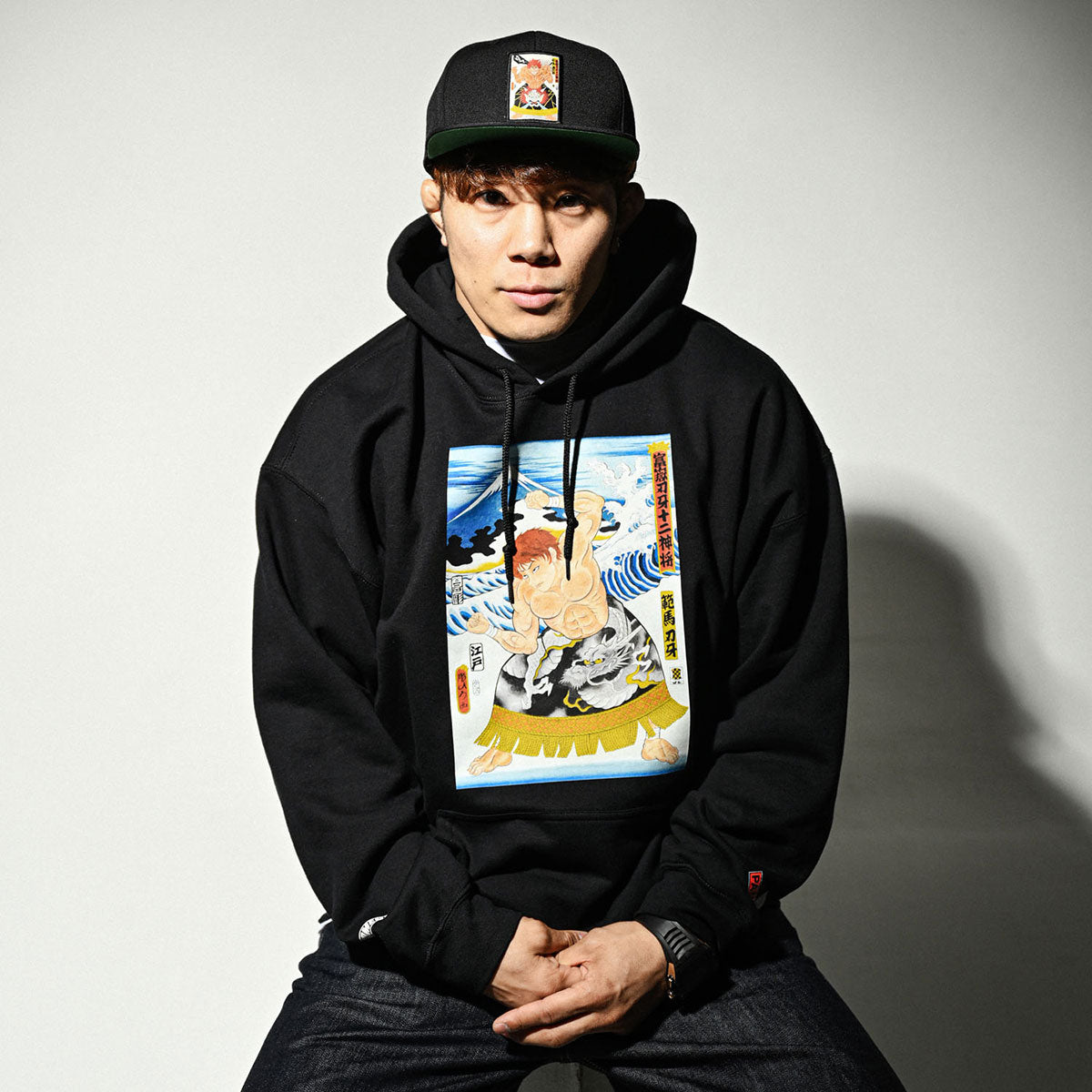 HOMEGAME × GRAPPLER BAKI × PANCRASE × THREE TIDES TATTOO 範馬刃牙 HOODIE プルオーバーパーカー ホームゲーム × グラップラー刃牙 × パンクラス × スリータイズタトゥー【HG240501】