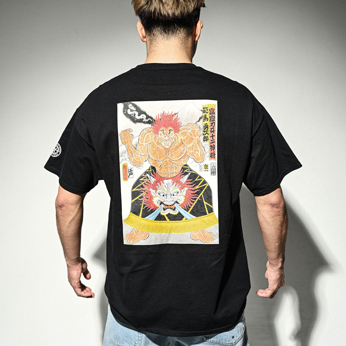 HOMEGAME × GRAPPLER BAKI × PANCRASE × THREE TIDES TATTOO 範馬勇次郎 S/S TEE 半袖Tシャツ ホームゲーム × グラップラー刃牙 × パンクラス × スリータイズタトゥー【HG240101】