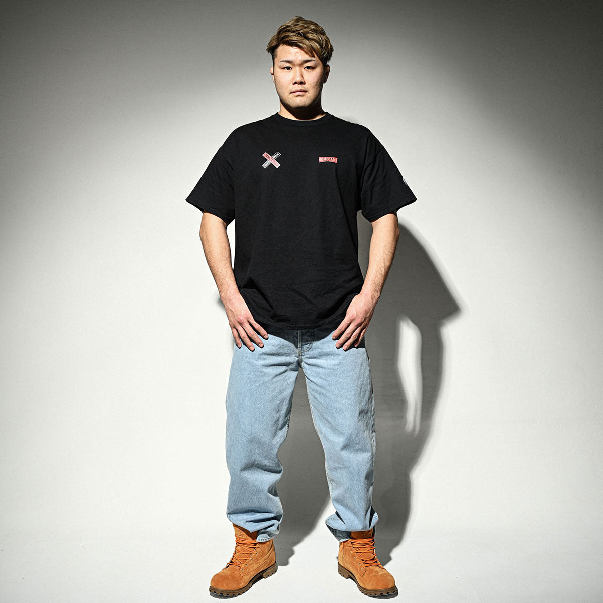 HOMEGAME × GRAPPLER BAKI × PANCRASE × THREE TIDES TATTOO 範馬勇次郎 S/S TEE 半袖Tシャツ ホームゲーム × グラップラー刃牙 × パンクラス × スリータイズタトゥー【HG240101】