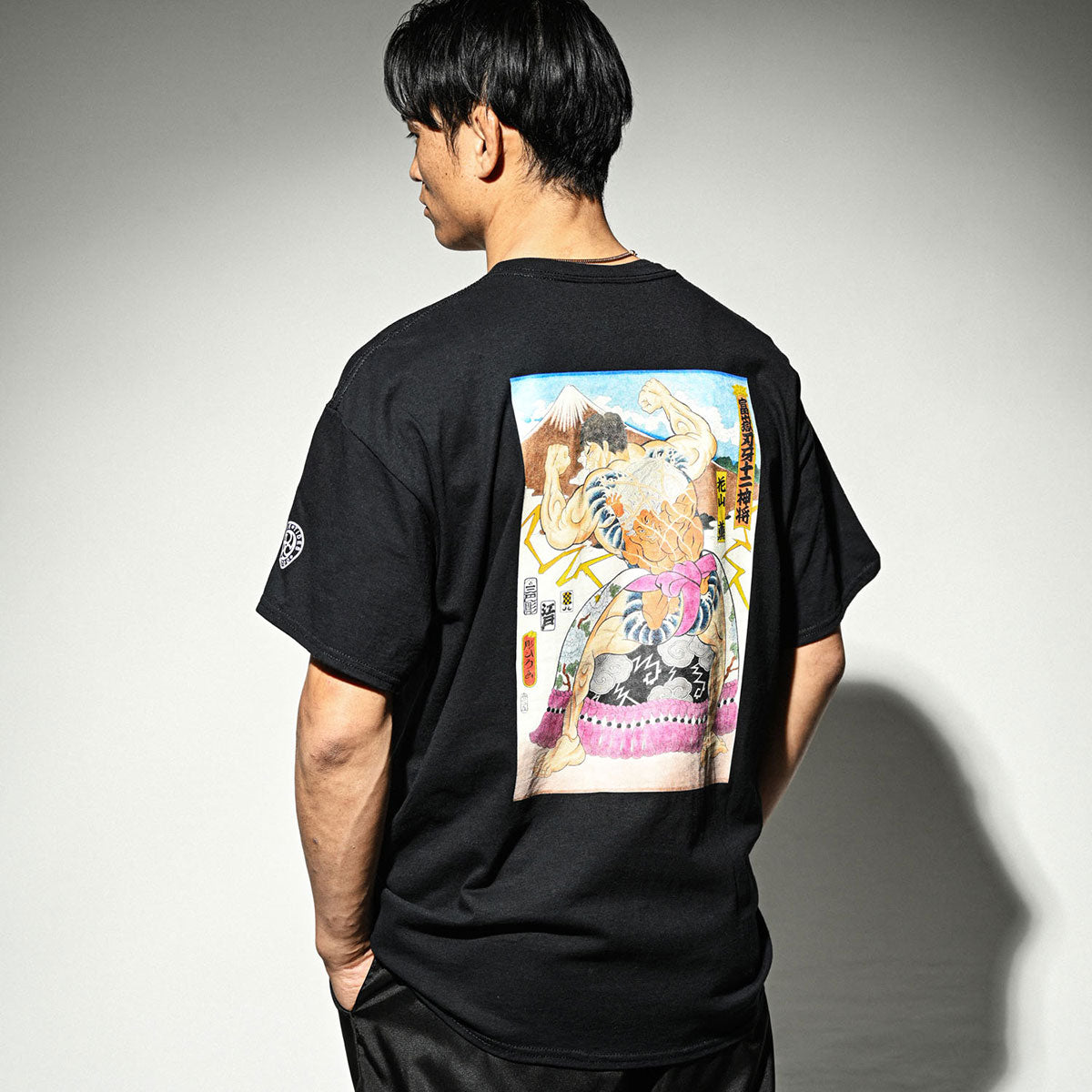 HOMEGAME × GRAPPLER BAKI × PANCRASE × THREE TIDES TATTOO 花山薫 S/S TEE 半袖Tシャツ ホームゲーム × グラップラー刃牙 × パンクラス × スリータイズタトゥー【HG240101】