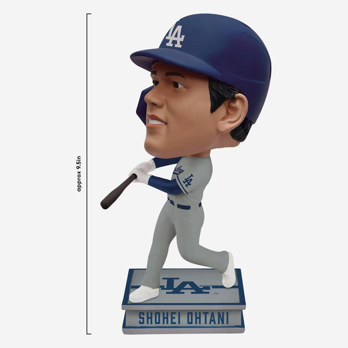 FOCO - SHOHEI OHTANI LA DODGERS 4.5 INCH AWAY JERSEY MINI BIGHEAD SQUARE BASE