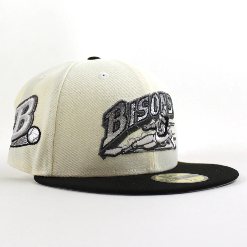 第一ネット 59FIFTY ニューエラ☆別注 Buffalo 崎山翼59FIFTY Bisons キャップ Buffalo 5/8 Buffalo  5/8 崎山翼 shinei-sw.jp