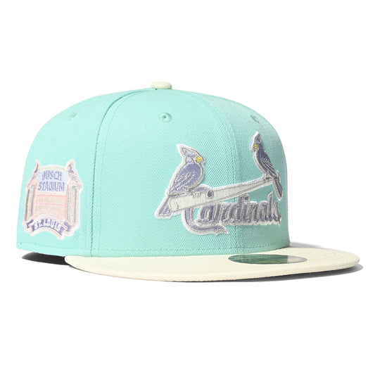 NEW ERA St.Louis Cardinals - BUSCH STADIUM BLUE TINT/CHROME【70760423】
