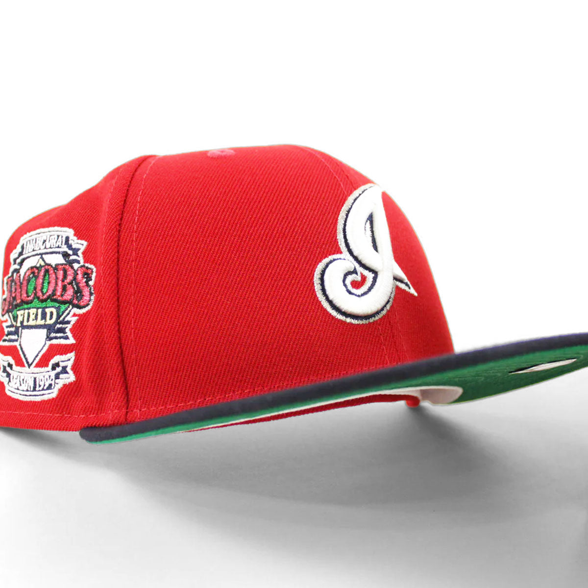 NEW ERA Cleveland Indians - 59FIFTY JACOBS FIELD SCARLET NAVY