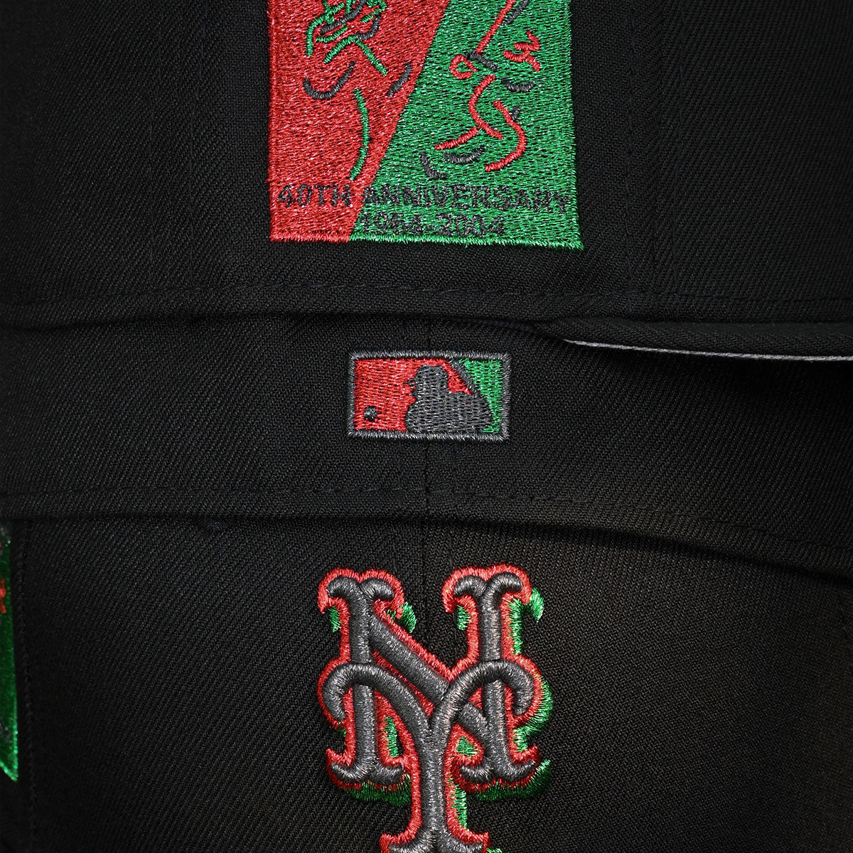 New Era - New York Mets SHEA STADIUM 40th Anniversary 59FIFTY Black/Red/Green