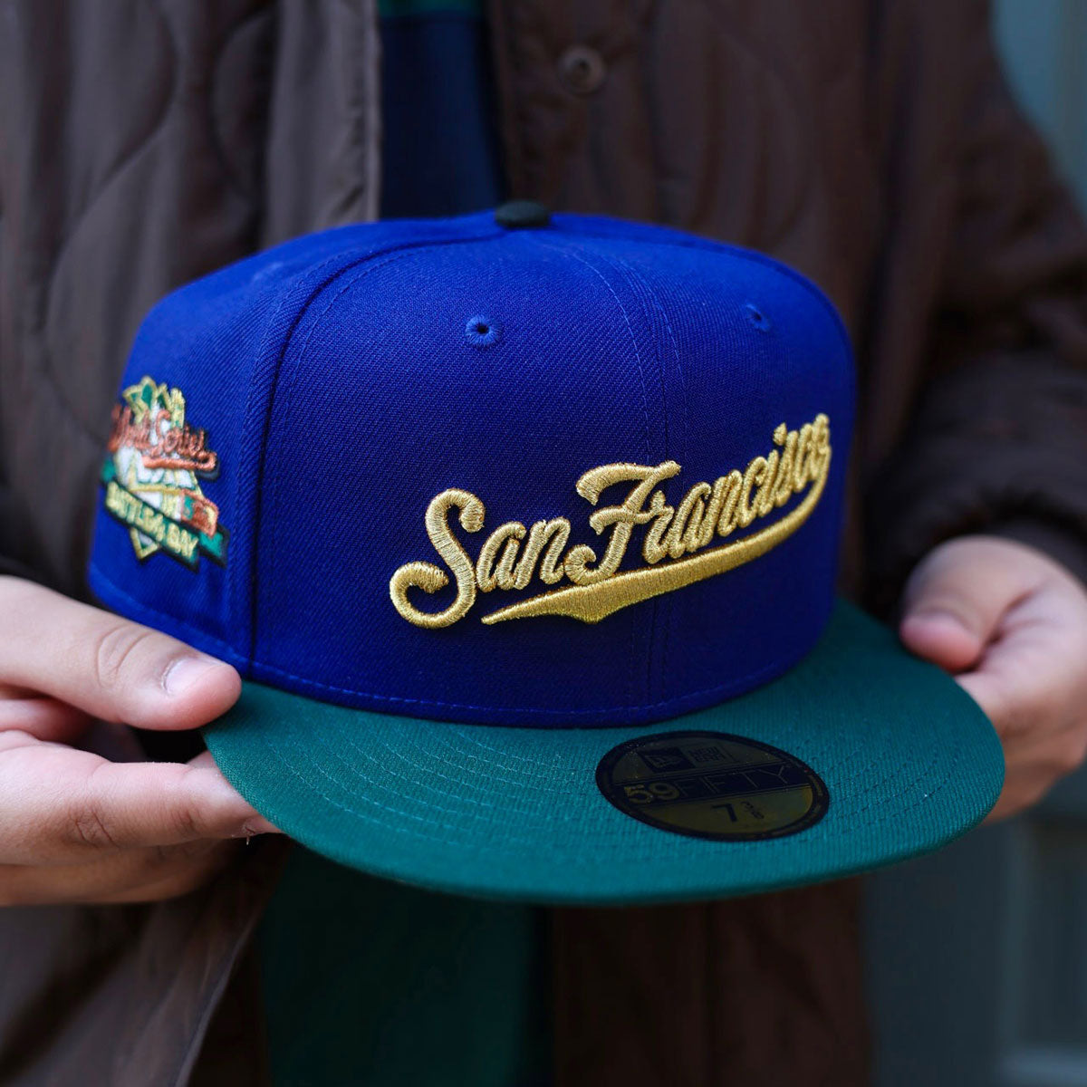 NEW ERA San Francisco Giants - 59Fifty Battle of the Bay Dark Royal/Dark Green