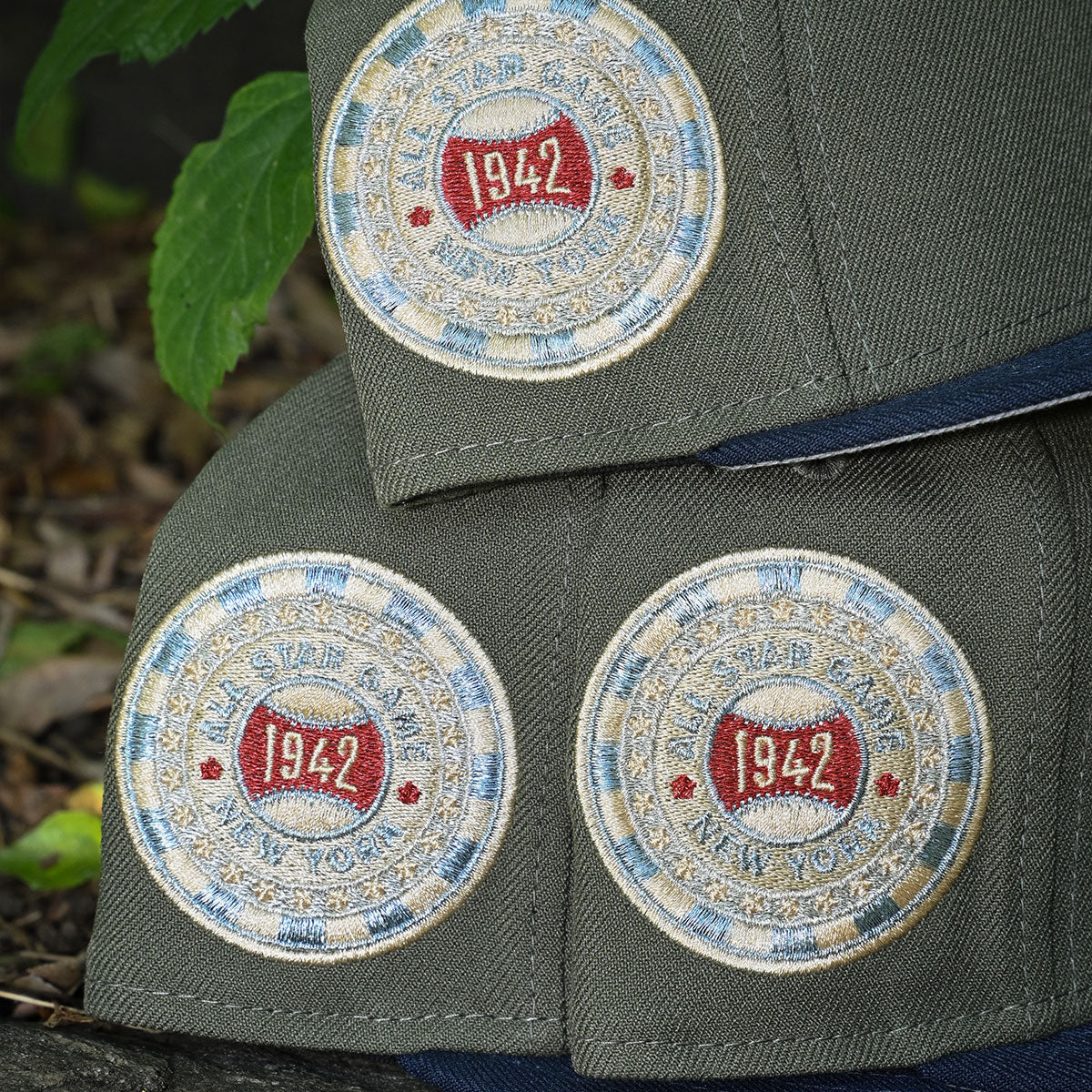 New Era - New York Yankees 1942 All Star Game 59FIFTY Olive/Navy/Red