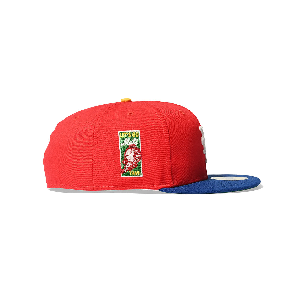 NEW ERA New York Mets - 59FIFTY 1969 LETS GO METS FD RED/L ROYAL【70815007】