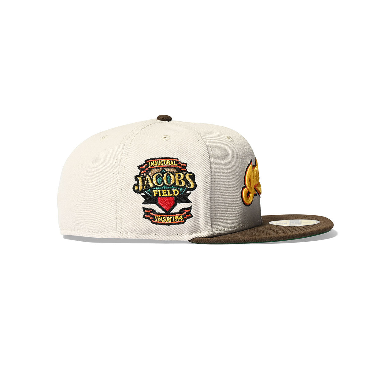 NEW ERA Cleveland Indians - 59FIFTY JACOBS FIELD 1994 IS STONE/WALNUT【70817681】