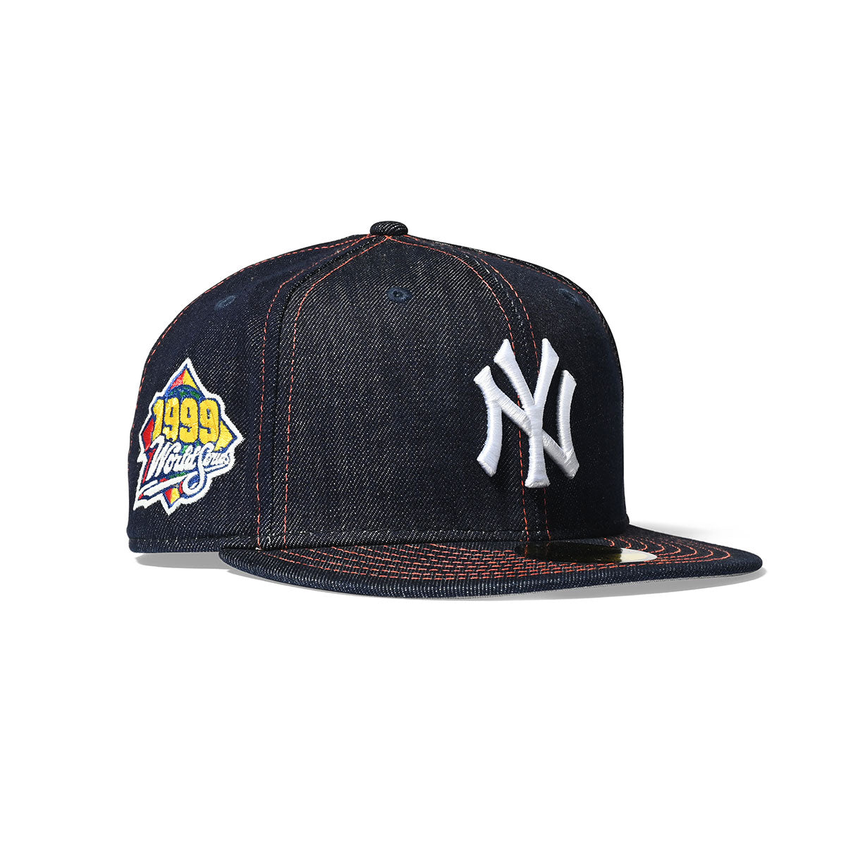 NEW ERA New York Yankees - 59FIFTY 1999 WS DENIM/ORANGE【70815005 