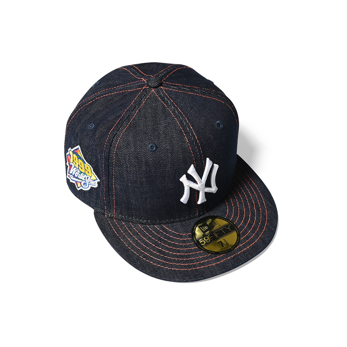 NEW ERA New York Yankees - 59FIFTY 1999 WS DENIM/ORANGE【70815005】