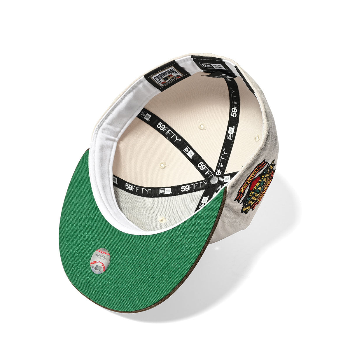 NEW ERA Cleveland Indians - 59FIFTY JACOBS FIELD 1994 IS STONE/WALNUT【70817681】