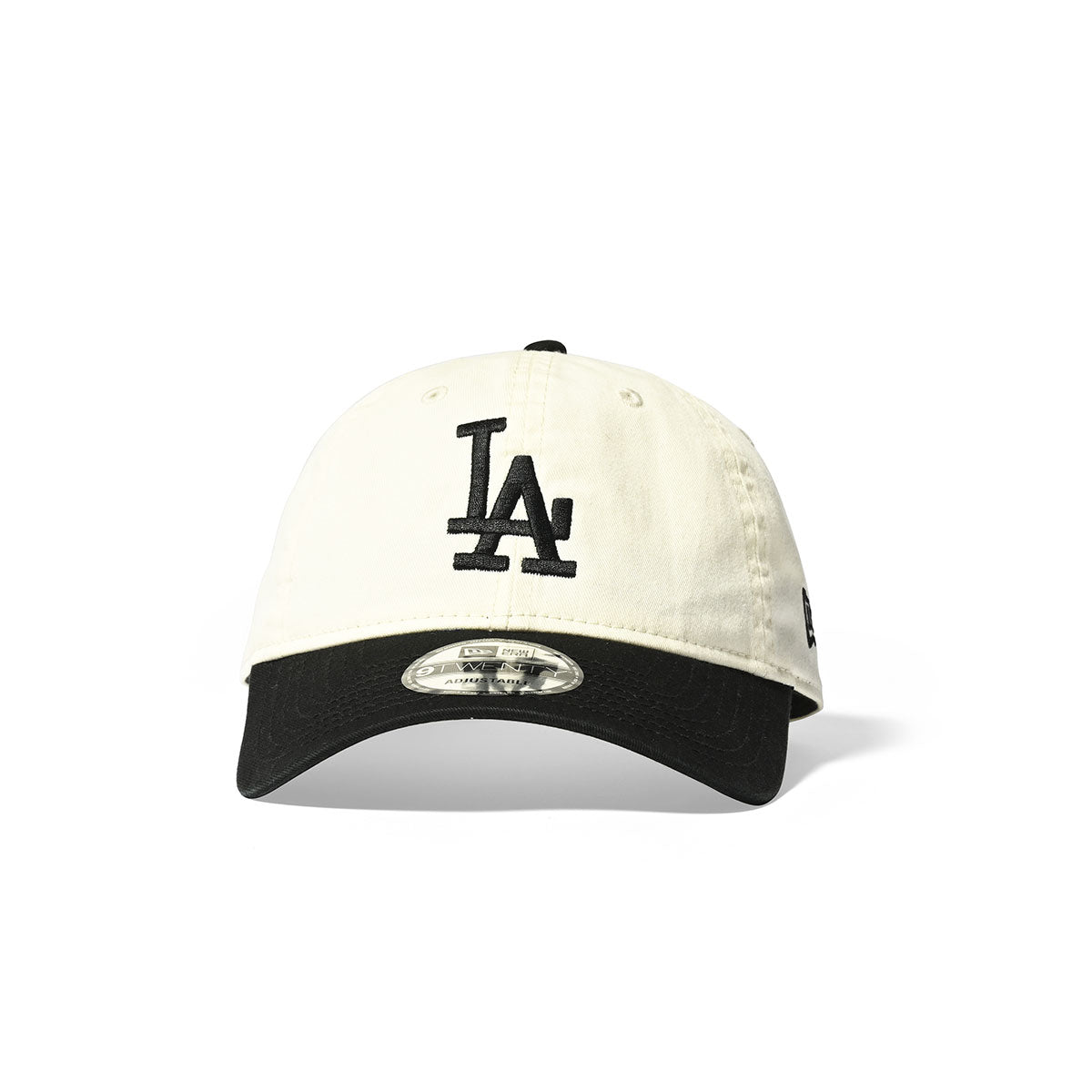 NEW ERA Los Angeles Dodgers - 9TWENTY CROME WHITE BLACK【14353298】