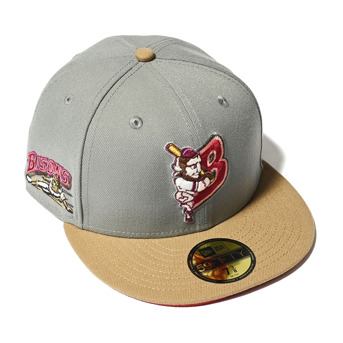 NEW ERA Buffalo Bisons - BISONS PATCH 59FIFTY MISTY/KHAKI【13953761】