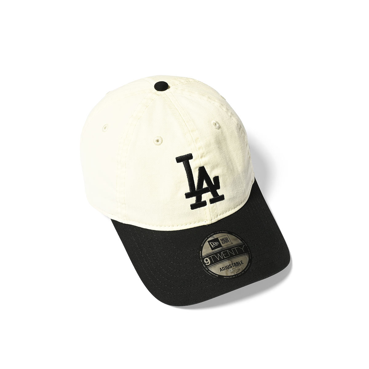 NEW ERA Los Angeles Dodgers - 9TWENTY CROME WHITE BLACK【14353298】