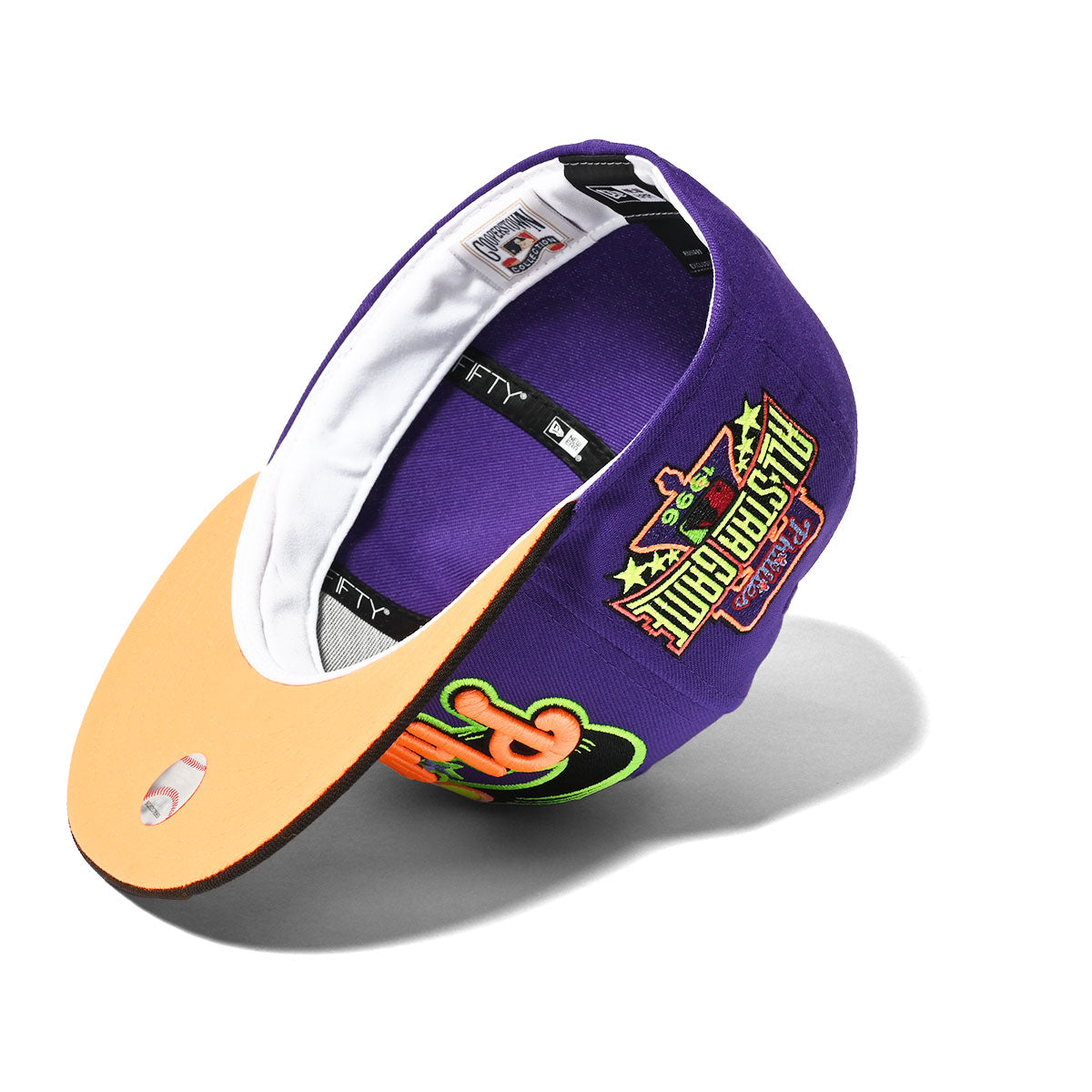 NEW ERA Philadelphia Phillies - 1996 ALL STAR GAME 59FIFTY PURPLE/BLK 【13953758】