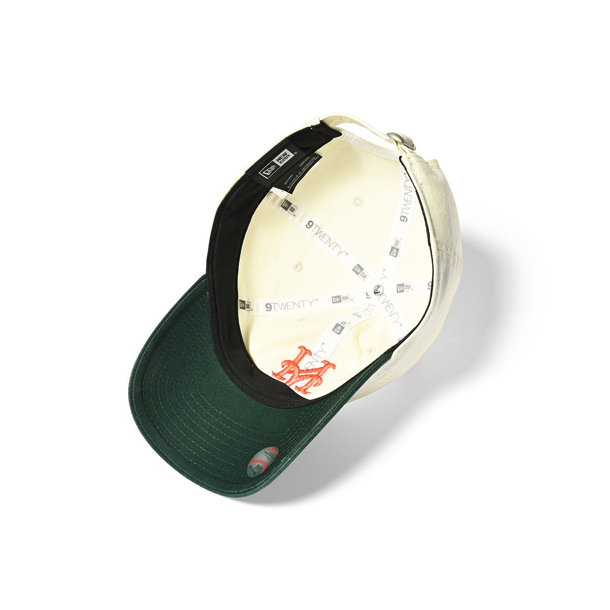 NEW ERA New York Mets - 9TWENTY CROME WHITE DARK GREEN【14353295】