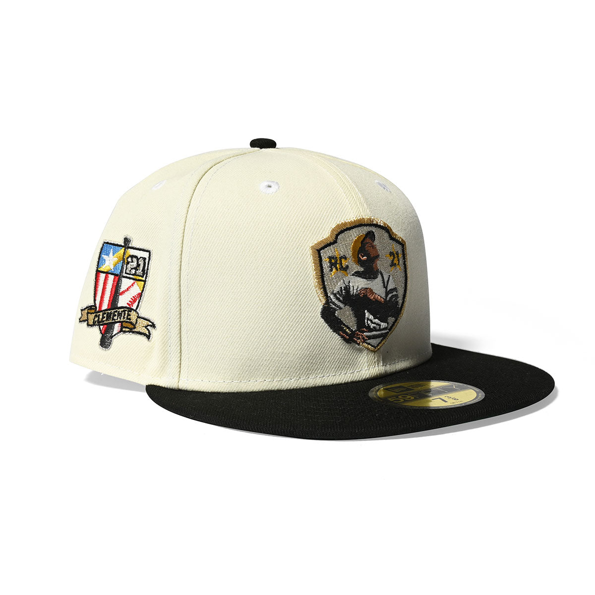 NEW ERA Pittsburgh Pirates Roberto Clemente 59FIFTY CHROME/BLK