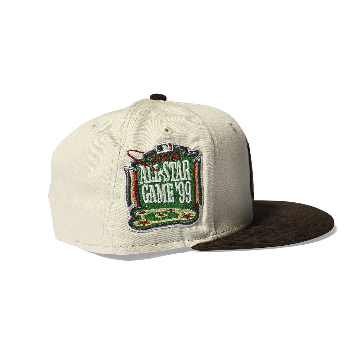NEW ERA 波士頓紅襪 1999 年全明星賽 59FIFTY STONE/胡桃木