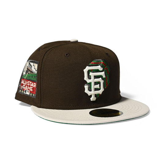 NEW ERA San Francisco Giants 2007 All Star Game 59FIFTY WALNUT/STONE