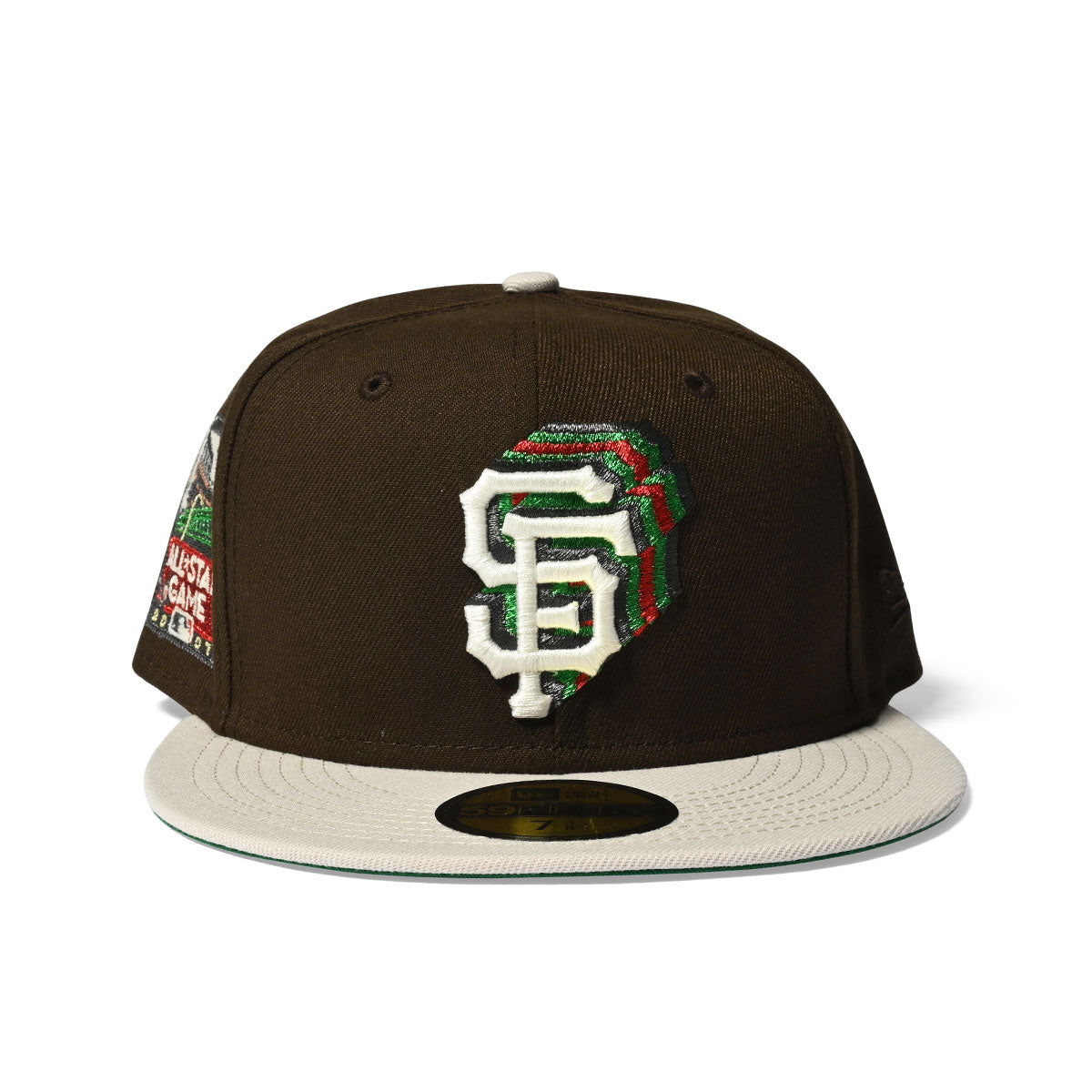 NEW ERA 舊金山巨人隊 2007 年全明星賽 59FIFTY 胡桃木/石頭