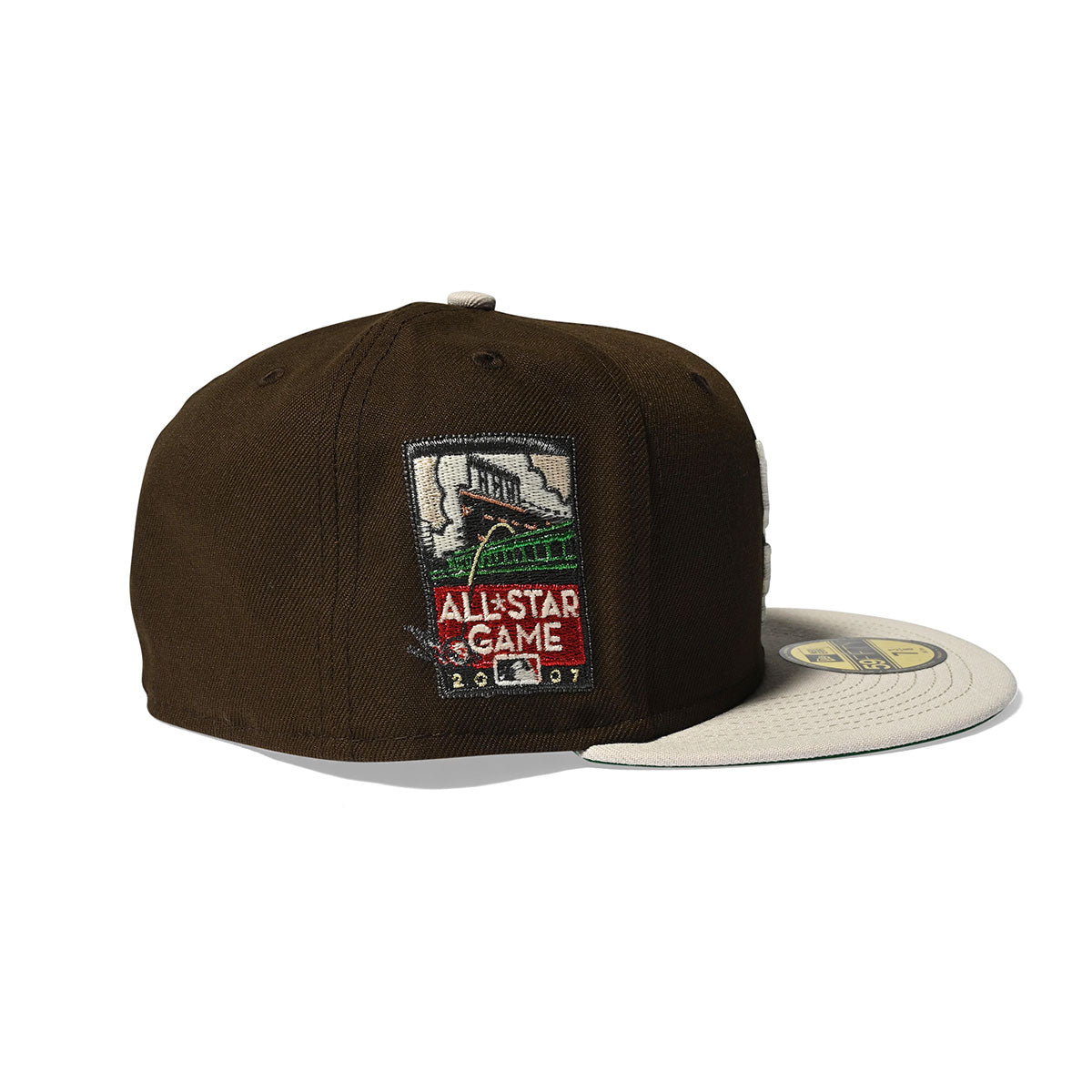 NEW ERA 舊金山巨人隊 2007 年全明星賽 59FIFTY 胡桃木/石頭