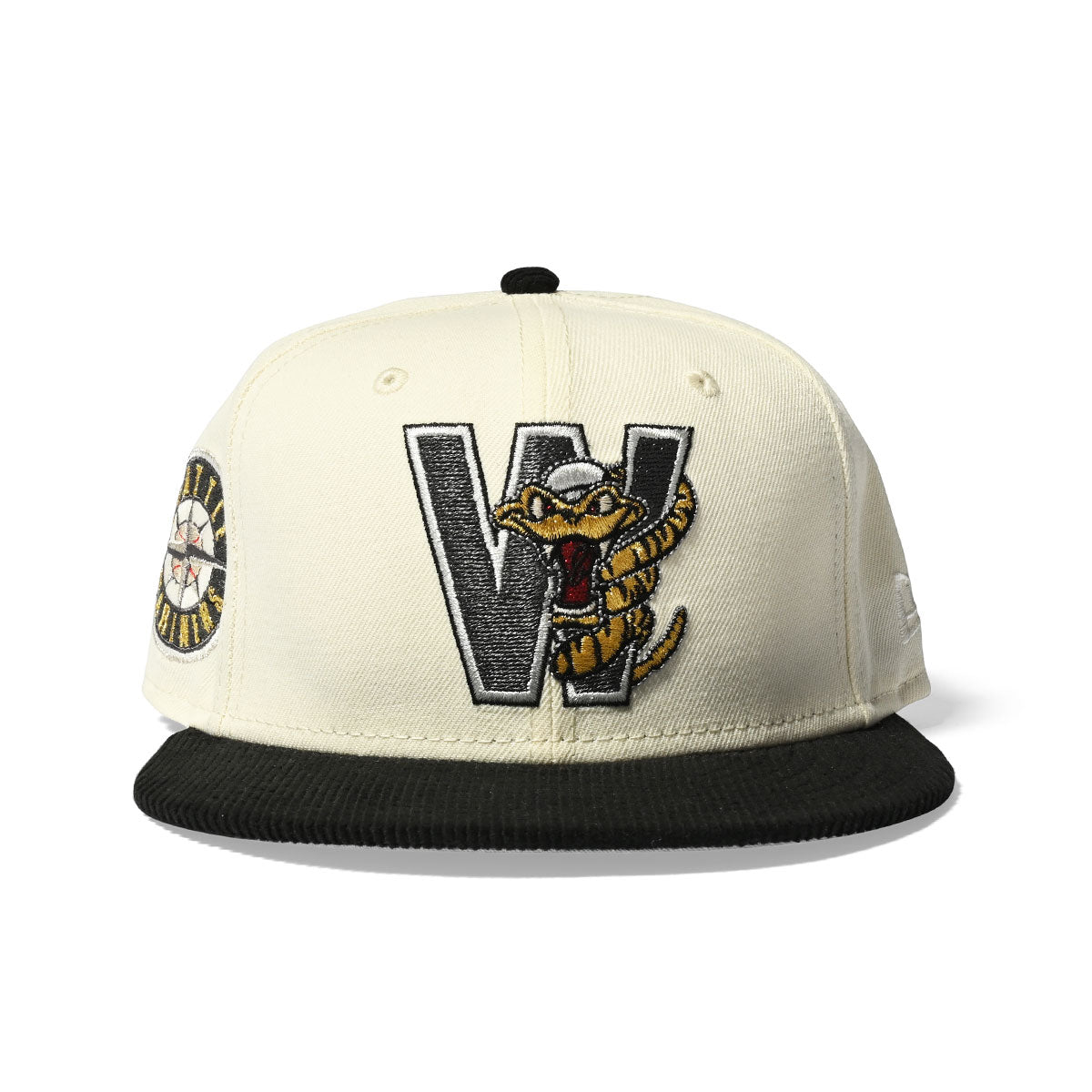 NEW ERA Wisconsin Timber Rattler 59FIFTY CHROME/BLACK