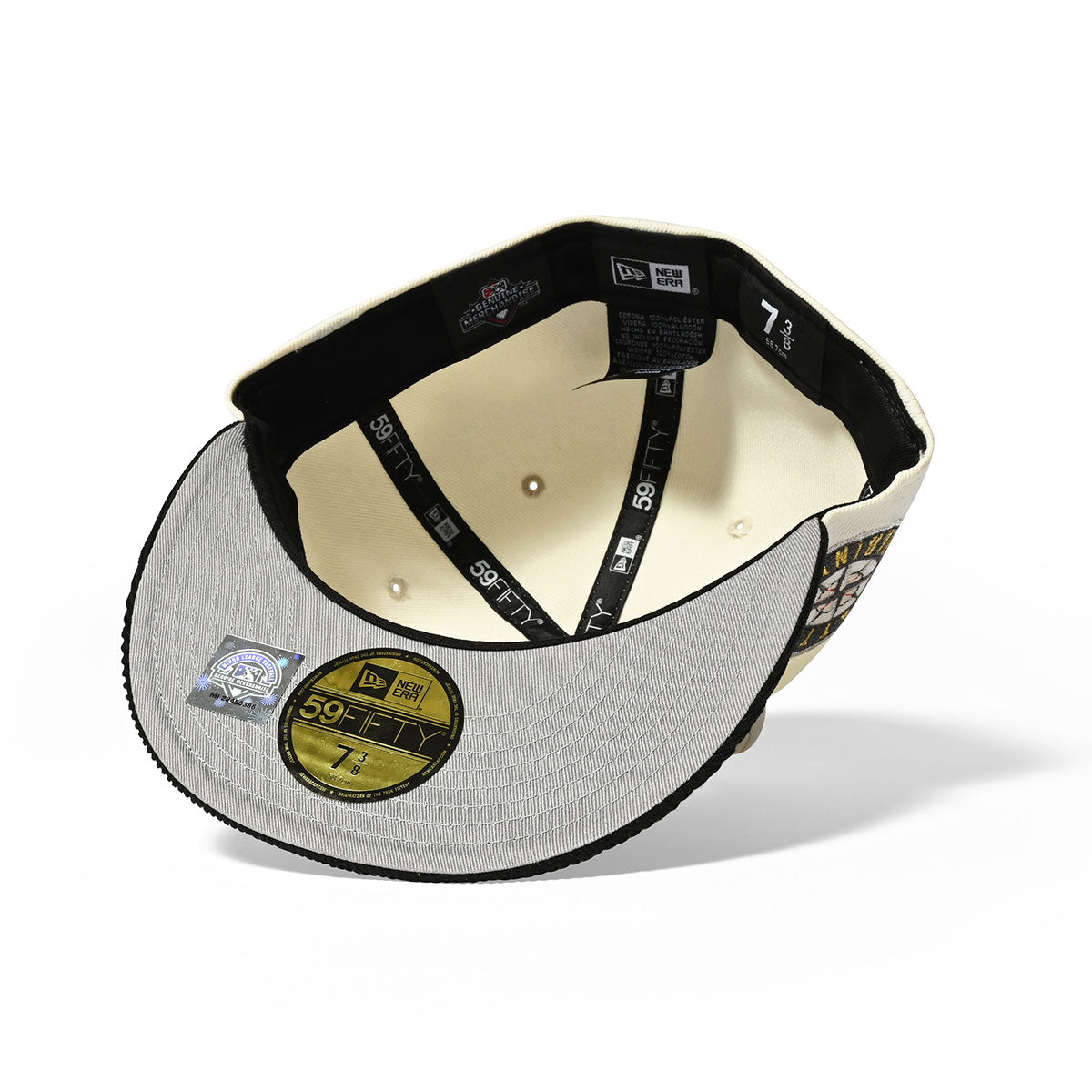 NEW ERA Wisconsin Timber Rattler 59FIFTY CHROME/BLACK