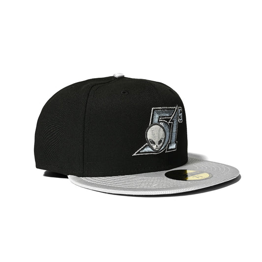 NEW ERA Las Vegas 51S 59FIFTY BLACK/METALLIC SILVER