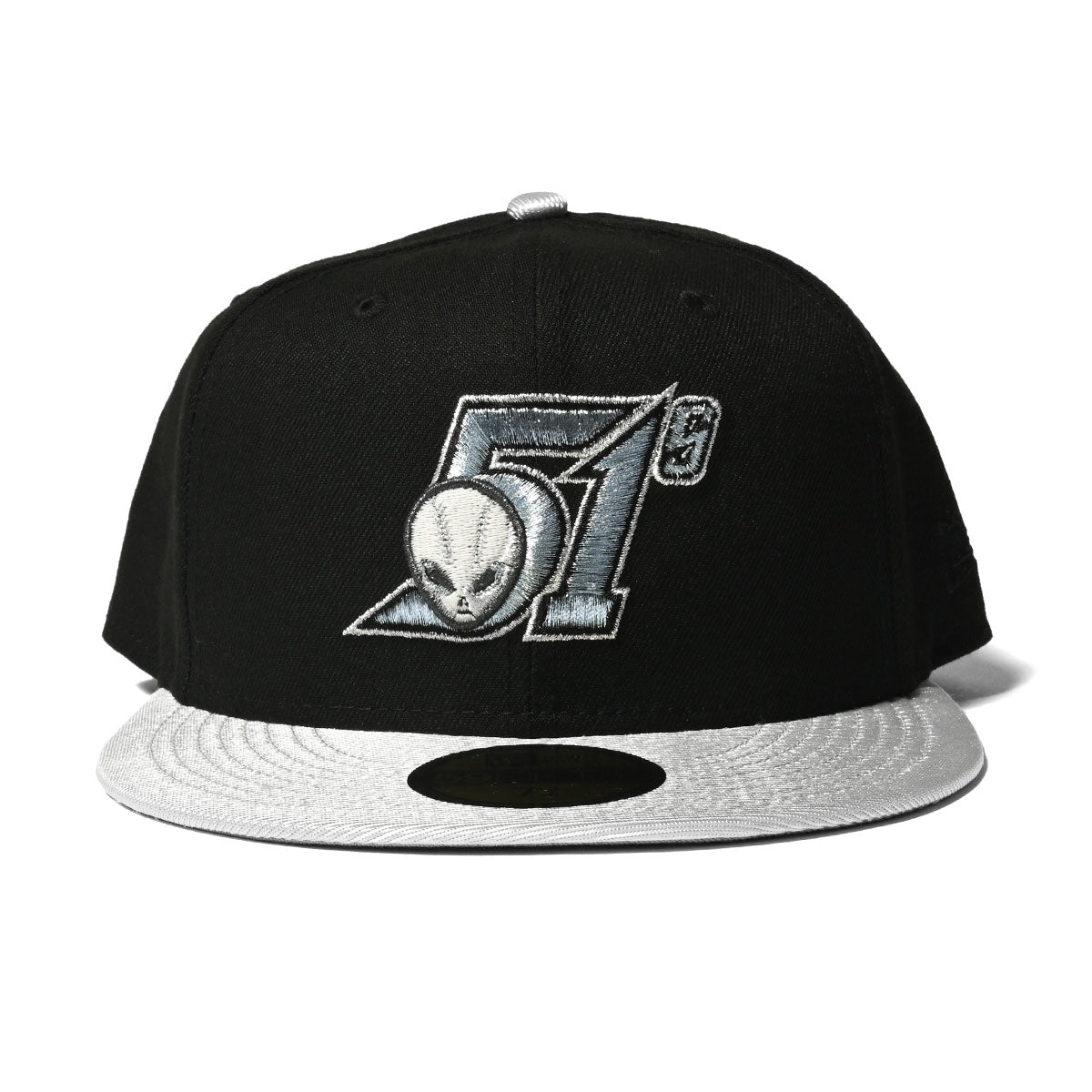 新時代拉斯維加斯 51S 59FIFTY 黑/金屬銀