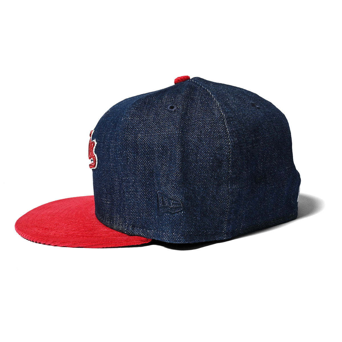 NEW ERA 芝加哥白襪 - 59FIFTY SCRIPT LOGO 牛仔布/猩紅色