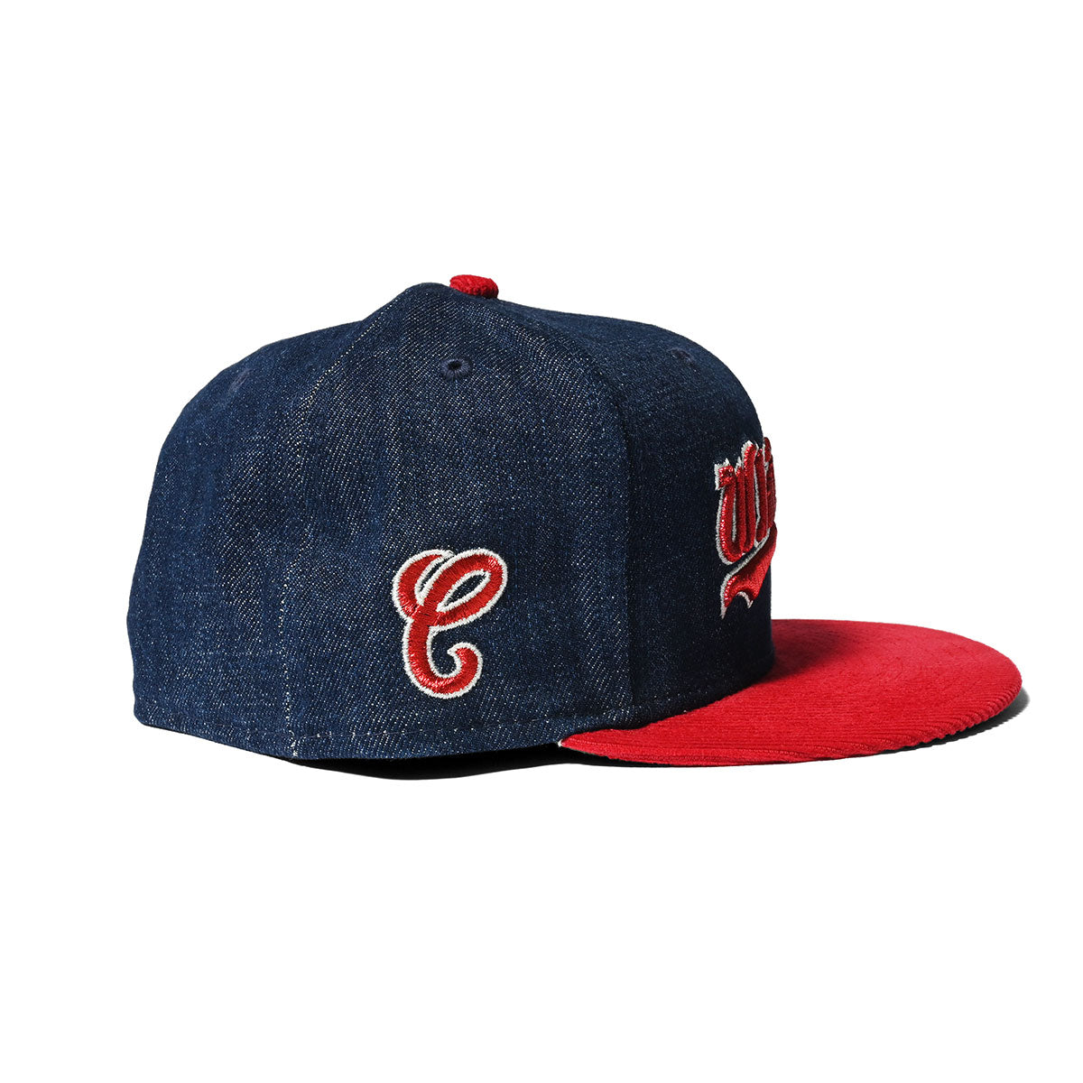 NEW ERA 芝加哥白襪 - 59FIFTY SCRIPT LOGO 牛仔布/猩紅色