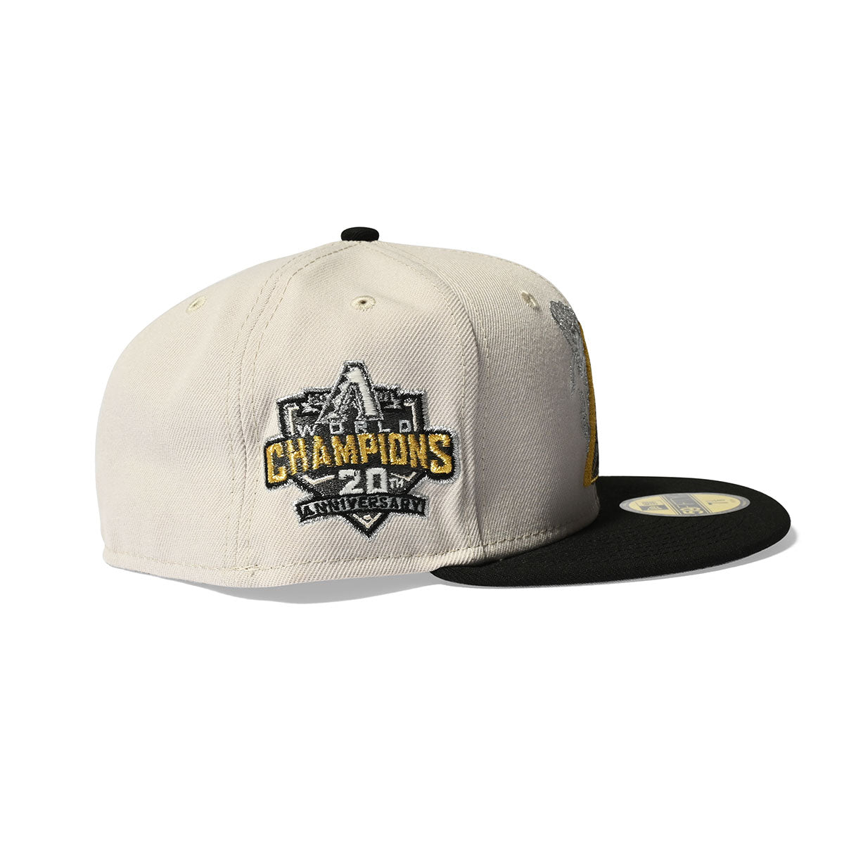 新時代亞利桑那響尾蛇世界冠軍 20 週年 ANV 59FIFTY 石/黑色
