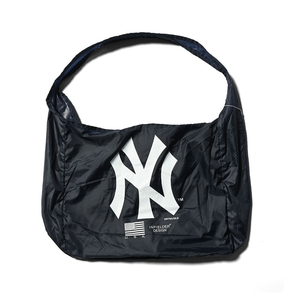 INFIELDER DESIGN - YANKEES MLB LOGO NYLON BAG【MLB-140】