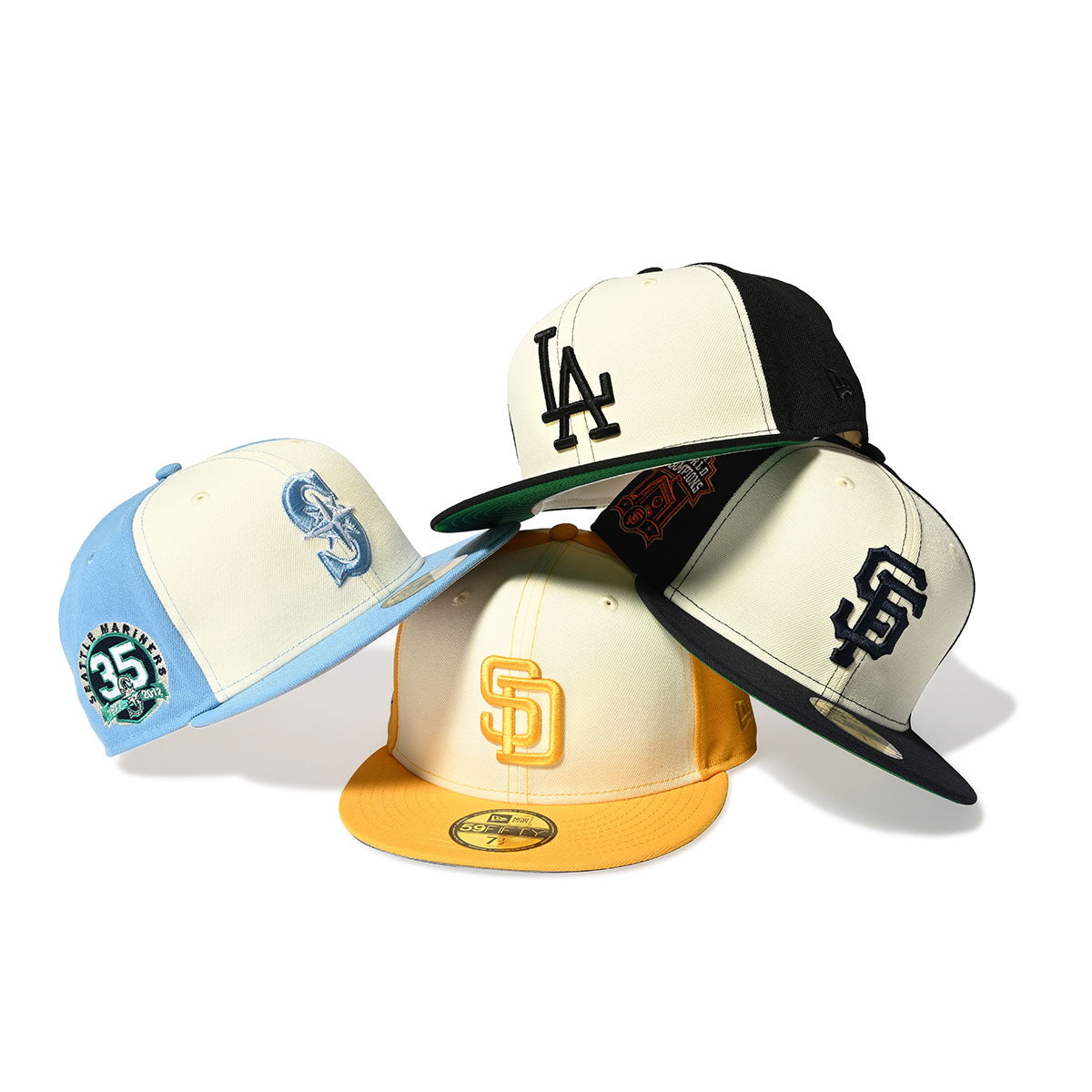 NEW ERA San Diego Padres - CO 59FIFTY 1992 ASG CHROME/AGOLD【70890314】