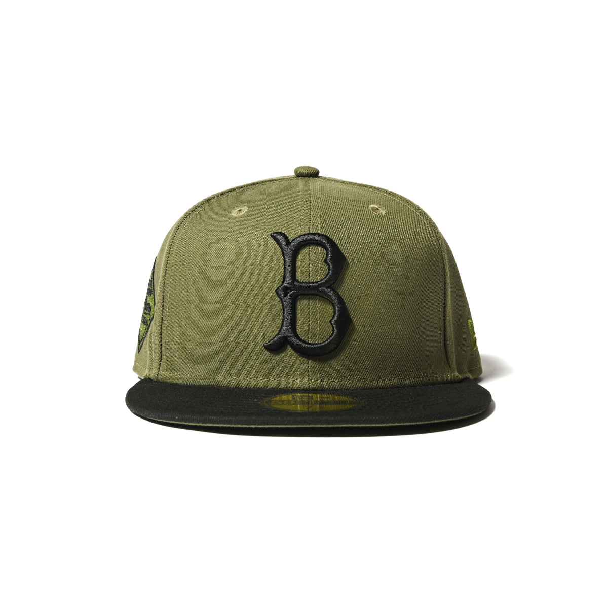 NEW ERA - Brooklyn Dodgers CO JR100TH 59FIFTY NE OLIVE/BLACK【70890654】